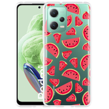 Hoesje geschikt voor Xiaomi Redmi Note 12 Watermeloen
