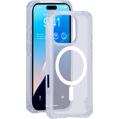 SoSkild Defend Magnetic Case geschikt voor iPhone 16 Pro Max - Transparant