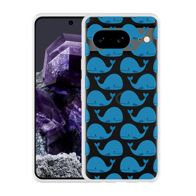 Cazy Hoesje geschikt voor Google Pixel 8 Whales