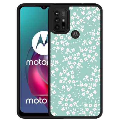 Cazy Hardcase hoesje geschikt voor Motorola Moto G10 - Lente Bloesems