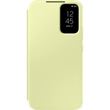 Samsung Hoesje geschikt voor Galaxy A34 - Smart View Wallet Case - Groen
