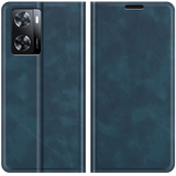 Wallet Magnetic Hoesje geschikt voor Oppo A57s - Blauw