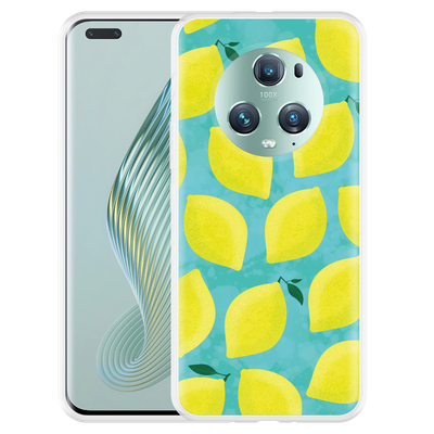 Cazy Hoesje geschikt voor Honor Magic5 Pro Citroenen