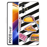 Cazy Hoesje geschikt voor Poco F4 GT - Love Fast Food