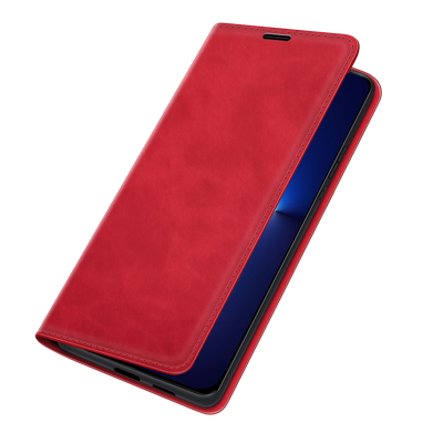 Cazy Wallet Magnetic Hoesje geschikt voor iPhone 13 Pro Max - Rood