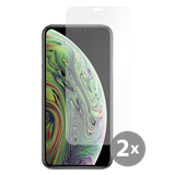 Tempered Glass Screen Protector geschikt voor iPhone X/Xs - Transparant - 2 stuks