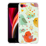 Hoesje geschikt voor iPhone SE 2020 - Cute Birds