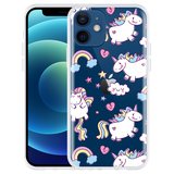 Hoesje geschikt voor iPhone 12 - Fat Unicorn