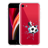 Hoesje geschikt voor iPhone SE 2020 - Soccer Ball