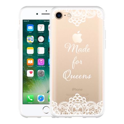 Cazy Hoesje geschikt voor iPhone 7 - Made for queens