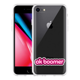 Hoesje geschikt voor iPhone 8 - OK Boomer