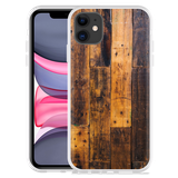 Hoesje geschikt voor iPhone 11 - Special Wood
