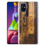 Hoesje geschikt voor Samsung Galaxy M51 - Special Wood