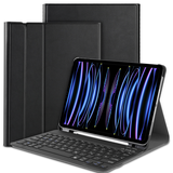 Hoes met Toetsenbord QWERTZ - geschikt voor iPad Pro 11 2022 4th (Gen)/Pro 11 2021 (3rd Gen) - Zwart