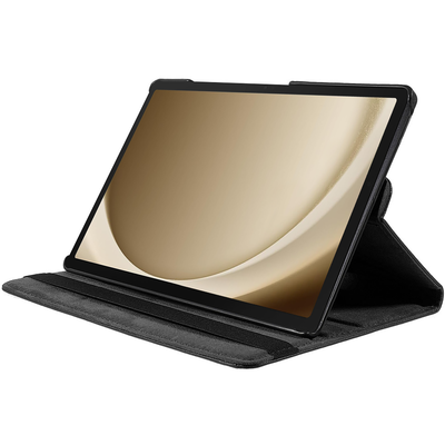 Cazy 360 Graden Roterende Hoes geschikt voor Samsung Galaxy Tab A9+ - Zwart