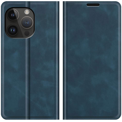 Cazy Wallet Magnetic Hoesje geschikt voor iPhone 14 Pro Max - Blauw