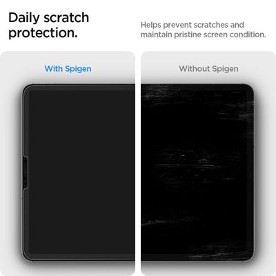 Spigen Screenprotector geschikt voor iPad Air 4/Air 5 / Pro 11 2022/2020 - Paper Touch Pro - Transparant