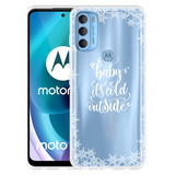 Hoesje geschikt voor Motorola Moto G71 - Cold Outside