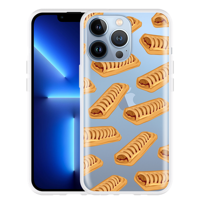 Cazy Hoesje geschikt voor iPhone 13 Pro - Frikandelbroodjes