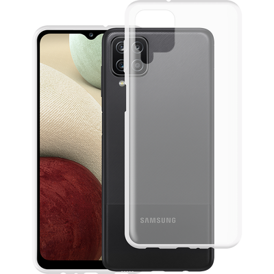 Cazy TPU Hoesje met Koord geschikt voor Samsung Galaxy A12 - Transparant