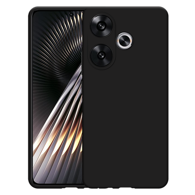 Cazy Soft TPU Hoesje geschikt voor Xiaomi Poco F6 - Zwart