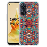 Hoesje geschikt voor Oppo Reno8 T 4G Orientaalse Mandala