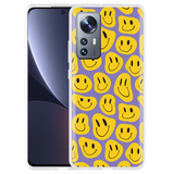 Hoesje geschikt voor Xiaomi 12 Pro - Smileys