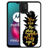 Hardcase hoesje geschikt voor Motorola Moto G10 - Big Pineapple