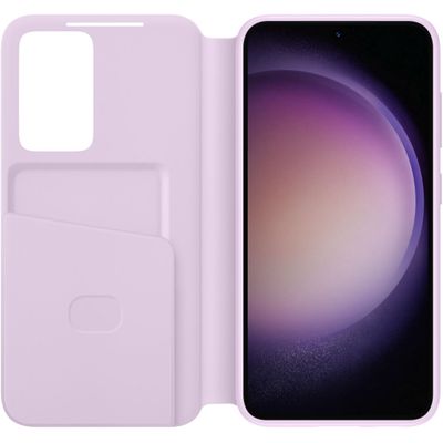 Samsung Galaxy S23+ Hoesje - Originele Samsung Smart View Wallet Case - Lilac