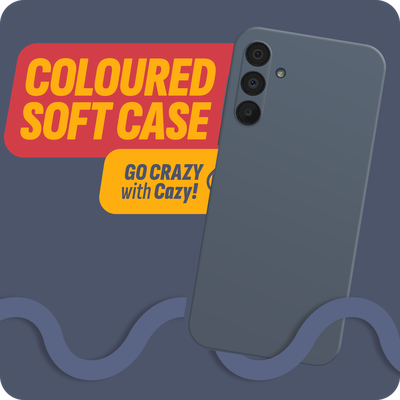 Cazy Soft Color TPU Hoesje geschikt voor Samsung Galaxy A15 4G/5G - Blauw
