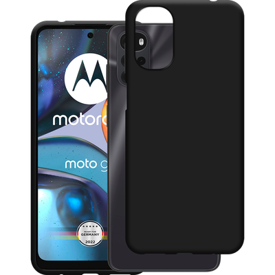 Cazy Soft TPU Hoesje geschikt voor Motorola Moto G22 - Zwart