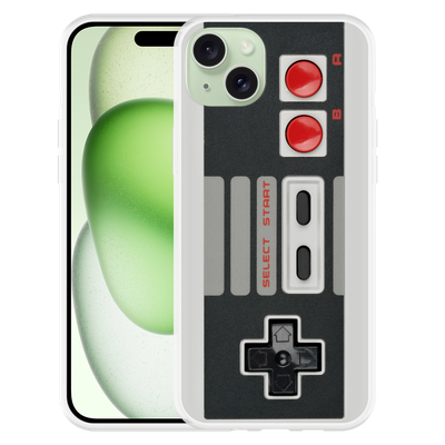 Cazy Hoesje geschikt voor iPhone 15 Plus Controller Classic