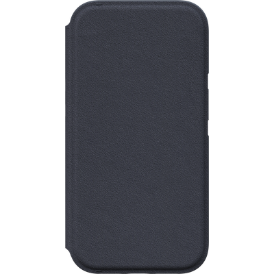 Njord Collections Lederen Hoesje geschikt voor iPhone 14 / iPhone 13 - Genuine Leather - 2M Valbescherming - Zwart