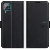 Portemonnee Wallet Hoesje geschikt voor Samsung Galaxy A22 4G - Zwart