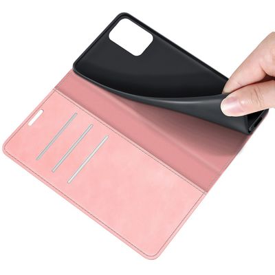 Cazy Wallet Magnetic Hoesje geschikt voor Xiaomi 11T/11T Pro - Roze