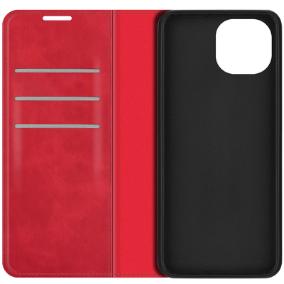 Cazy Wallet Magnetic Hoesje geschikt voor iPhone 14 Plus - Rood