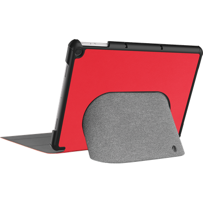 Cazy TriFold Hoes met Auto Slaap/Wake geschikt voor Google Pixel Tablet - Rood