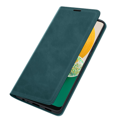 Cazy Wallet Magnetic Hoesje geschikt voor Samsung Galaxy A13 5G - Groen