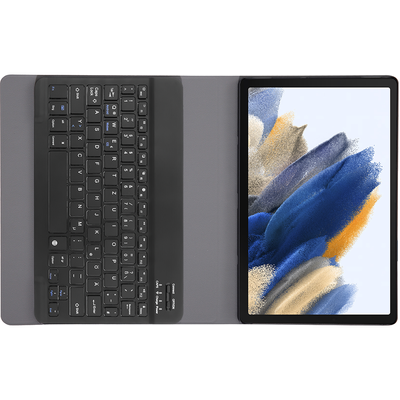 Cazy Hoes met Toetsenbord QWERTZ - geschikt voor Samsung Galaxy Tab A8 - Zwart