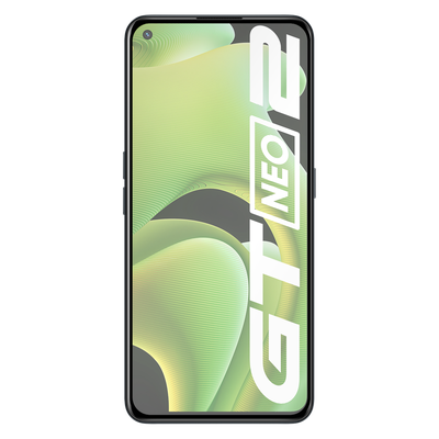 Cazy Full Cover Glass Screen Protector geschikt voor Realme GT Neo2 - Zwart