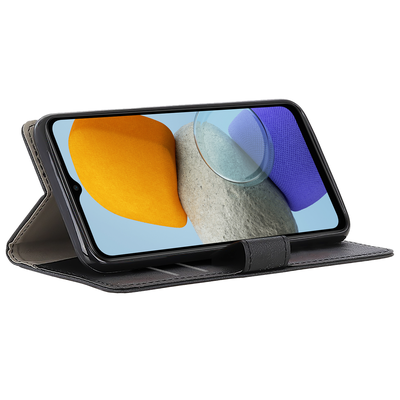 Cazy Wallet Classic Hoesje geschikt voor Samsung Galaxy M23 - Zwart