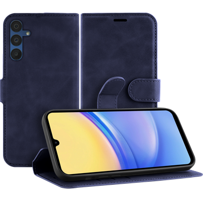 Just in Case Samsung Galaxy A15 / A15 5G Premium Wallet Case - Blue
