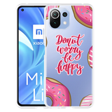 Hoesje geschikt voor Xiaomi Mi 11 Lite - Donut Worry