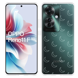 Hoesje geschikt voor Oppo Reno11 F Maanpatroon II