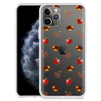 Cazy Hoesje geschikt voor iPhone 11 Pro - Apples and Birds