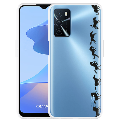 Cazy Hoesje geschikt voor Oppo A54s - Horses in Motion