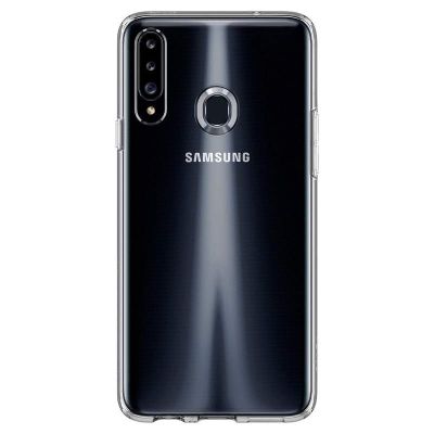 Samsung Galaxy A20s Hoesje Spigen Liquid Crystal Transparant