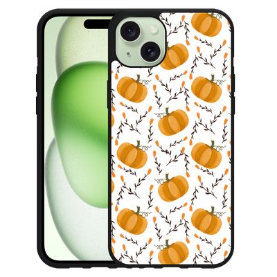 Cazy Hardcase Hoesje geschikt voor iPhone 15 Plus Pumpkins