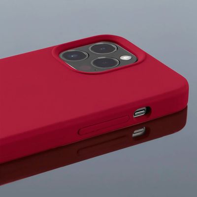 Hama MagCase Finest Feel Pro Cover Hoesje geschikt voor Apple iPhone 14 Pro Max - Rood