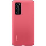 Huawei Hoes geschikt voor P40 - Silicon Protective Case - Rood